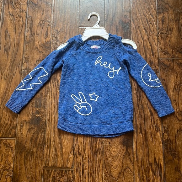 Justice Other - Justice for girls size 7 blue sweater